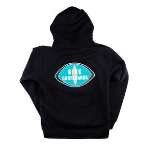 ORIGINAL BING Premium Hooded Sweatshirt Navy Size Large NWT